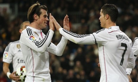 Cristiano Ronaldo dan Gareth Bale