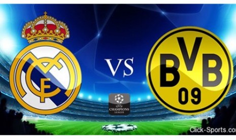 Real Madrid versus Borussia Dortmund