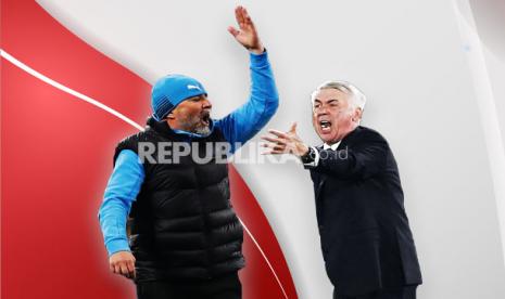 Real Madrid vs Sevilla, adu taktik Carlo Ancelotti dan Jorge Sampaoli.