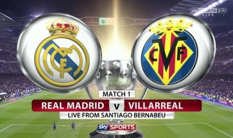 real madrid vs villarreal