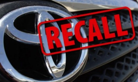 Recall kendaraan Toyota 