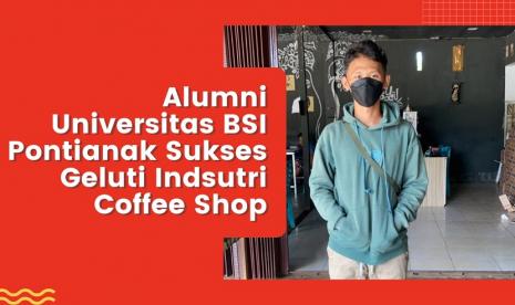 Reinaldi, alumni Universitas BSI sukses buka usaha coffee shop bernama Basecamp Café