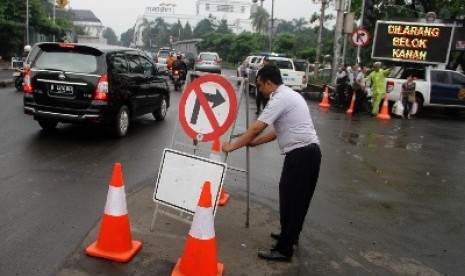 Dishub Sidoarjo Rekayasa Lalu Lintas Saat Gajah Mada Street Night (ilustrasi).