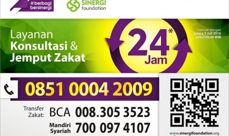 Rekening zakat sinergi foundation.