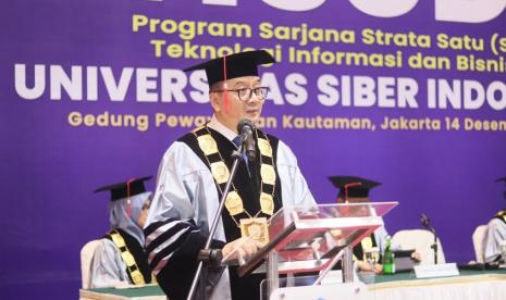 Rektor Cyber University Gunawan Witjaksono.