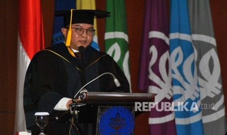 Rektor IPB Arif Satria mendukung kebijakan Kampus Merdeka yang dicetuskan IPB University.