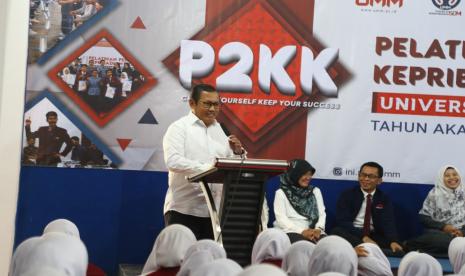 Rektor UMM Prof Nazaruddin Malik memberikan sambutan pada pembukaan Program Pembentukan Kepribadian dan Kepemimpinan (P2KK) batch pertama pada 15 Juli 2024 lalu. 