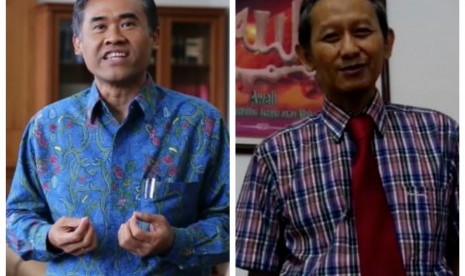 Rektor Universitas Gajah Mada dan Rektor AMIKOM