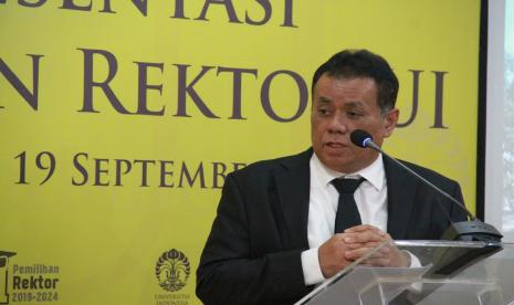 Rektor Universitas Indonesia (UI), Prof Ari Kuncoro.