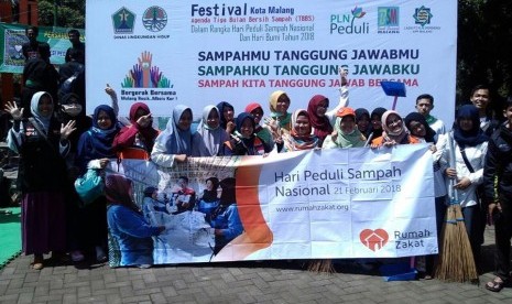  Relawan Nusantara Malang Ikuti Festival Bersih Sampah