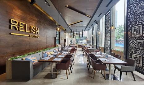 Relish Bistro di Fraser Residence Menteng, Jakarta Pusat menjadi salah satu tempat yang seru untuk bukber.