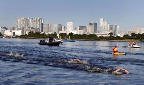 Renang maraton 10 km Olimpiade Tokyo.