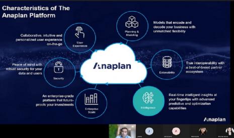 Rencana bisnis dapat disusun perusahaan menggunakan solusi Analytic and Planning (Anaplan) berupa Enterprise Performance Management (EPM).