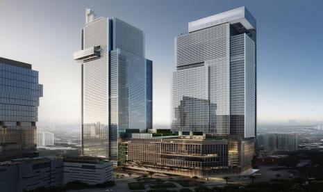 Rencana pembangun Thamrin Nine (ilustrasi). PT Putragaya Wahana memperkenalkan proyek di Kawasan CBD Ibukota Jakarta, yaitu Thamrin Nine. Nantinya, komplek properti terpadu atau mixed used superblock ini akan menghadirkan berbagai fungsi dan fasilitas bertaraf internasional dengan standar terbaik, serta gedung pencakar langit tertinggi di Indonesia dan belahan bumi bagian selatan/southern hemisphere.