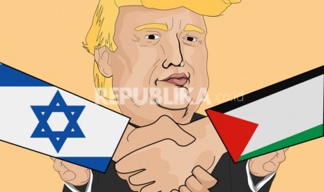 Rencana Perdamaian Palestina-Israel Versi Donald Trump