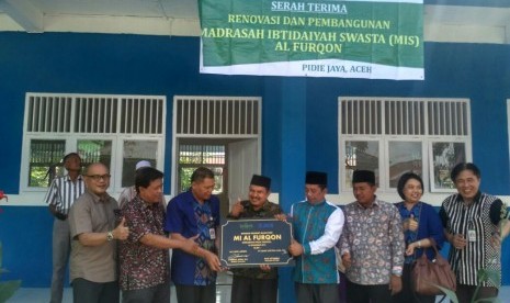 renovasi sekolah di Aceh oleh Lazisnu-nu care