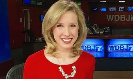 Reporter Alison Parker (24 tahun), korban penembakan saat siaran.