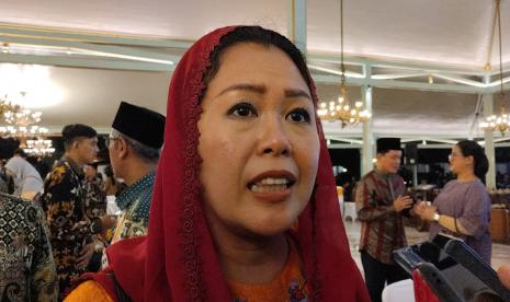 Ketua Umum Federasi Panjat Tebing Indonesia (FPTI) Yenny Wahid 