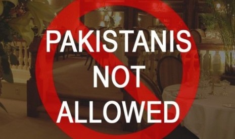 Restoran La Maison di Pakistan yang dianggap rasis.