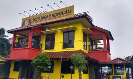 Restoran Soto Seger Boyolali Hj Amanah di Lebak Bulus, Jakarta Selatan.