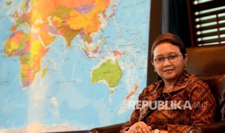 Retno Lestari Priansari Marsudi - Menteri Luar Negeri. 