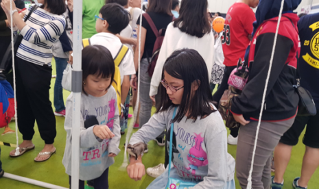 Ribuan pengunjung memadati pameran Indonesia International Pet Expo (IIPE) 2017. 