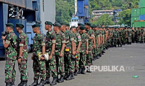 Ilustrasi prajurit TNI. 