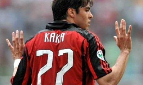 Ricardo Kaka saat masih berkostum AC Milan.