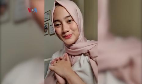 Rima Rahayu, mahasiswi dan ibu rumah tangga asal Indonesia di New York