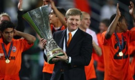 Rinat Akhmetov bersama klubnya Shakhtar Donetsk