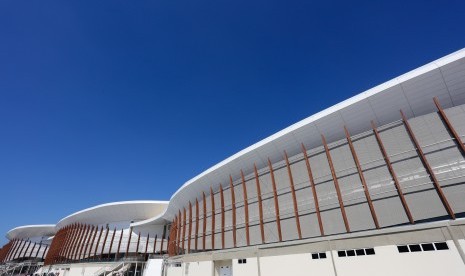 Rio de Janeiro membuka multi hall baru di Taman Olimpiade untuk Olimpiade 2016 di Rio de Janeiro, Brasil.