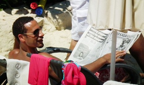 Rio Ferdinand liburan