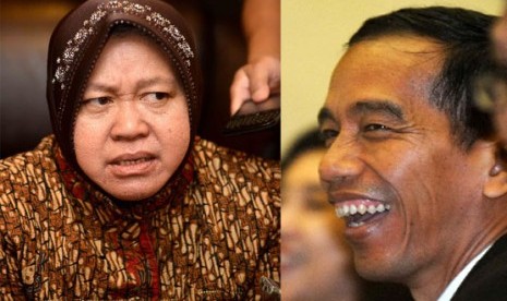 Risma dan Jokowi