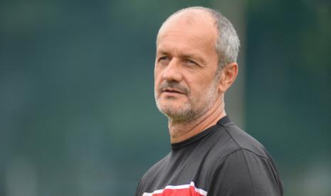 Pelatih PSS Sleman Risto Vidakovic