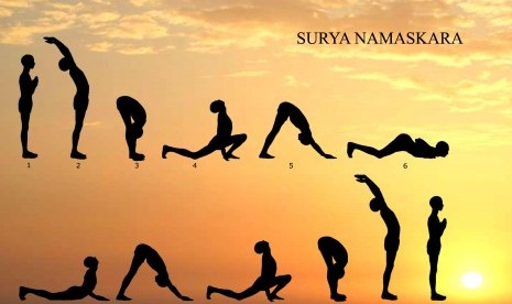 Ritual Surya Namaskar dalam Yoga