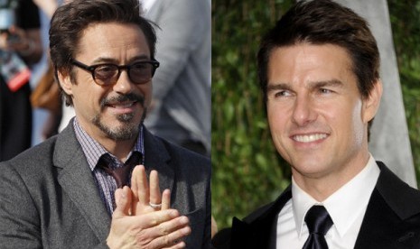 Robert Downey Jr, Tom Cruise