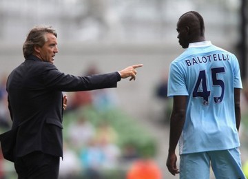 Roberto Mancini-Mario Balotelli