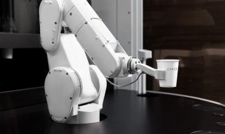 Robot Barista di Cafe X.