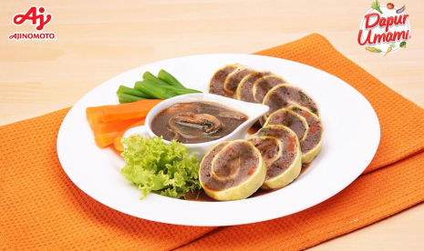 Rolade Daging Saos Teriyaki ala Dapur Umami.