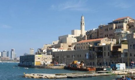 Ilustrasi Roman Kota Jaffa, Tel Aviv, Israel