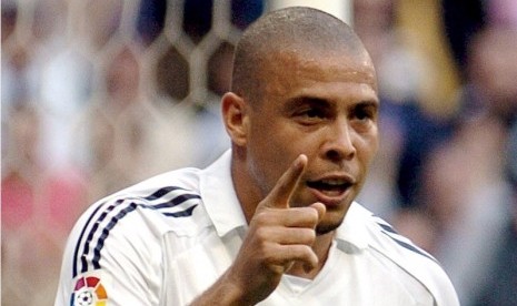 Ronaldo Luis Nazario da Lima saat masih membela Real Madrid.