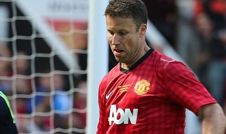 Ronny Johnsen ketika berseragam Manchester United