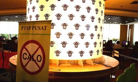 Ruangan PTSP Pusat di BKPM yang nyaman dan modern sesuai dengan standar pelayanan yang ada di perbankan.