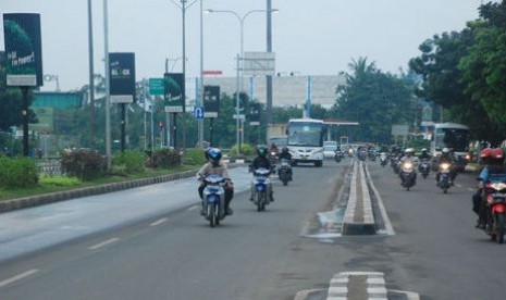 Ruas Jalan Ahmad Yani di Bekasi