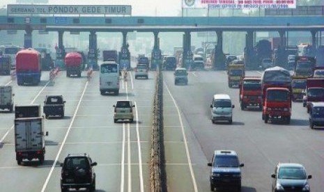 Ruas jalan tol Jakarta-Cikampek