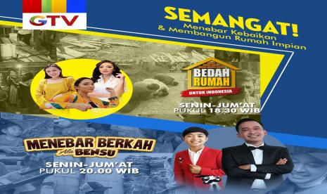 Ruben & Betrand Onsu Menebar Berkah, Ketemu Bella Fawzi di Bedah Rumah