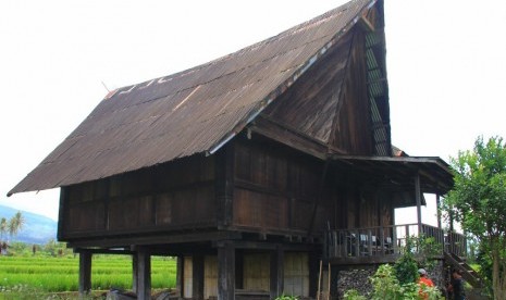 Rumah adat basemah.