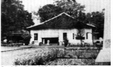 Rumah asli Bung Karno di Pegangsaan nomor 56. 