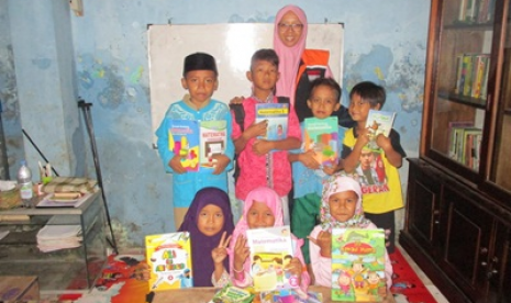 Rumah Cerdas dari Rumah Zakat terus menambah fasilitasnya.