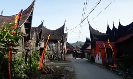 Rumah Gadang di Solok Selatan, Sumatra Barat